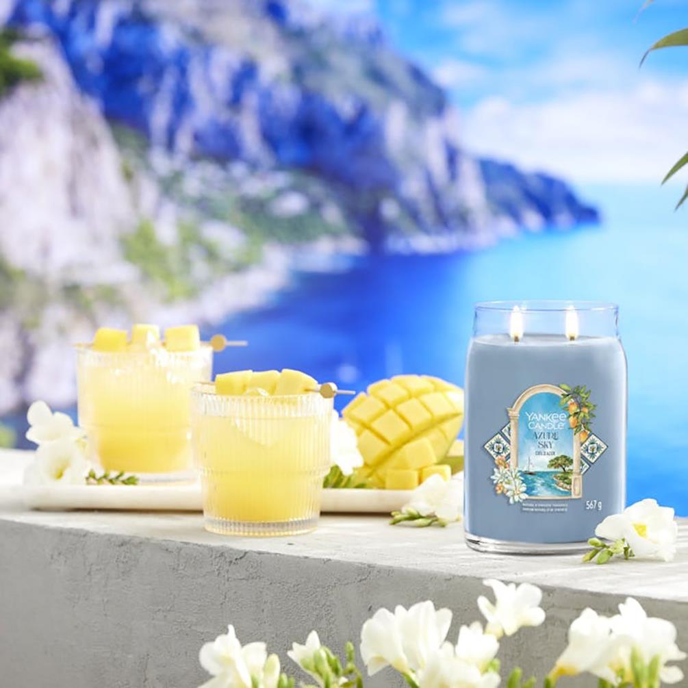 Yankee Candle Azure Sky Large Jar Extra Image 4